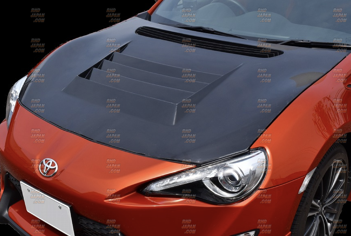 D-Max D1 Spec Bonnet Cooling Hood FRP - BRZ ZC6 86 ZN6 - RHDJapan